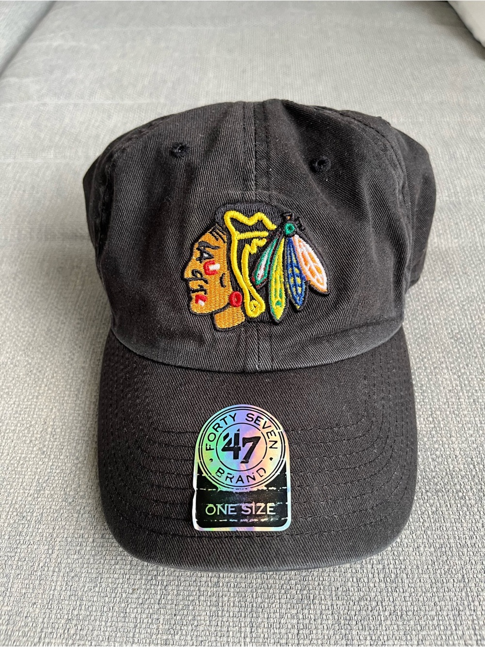 ‘47 Chicago Blackhawks Clean Up Cap NHL UNISEX OS